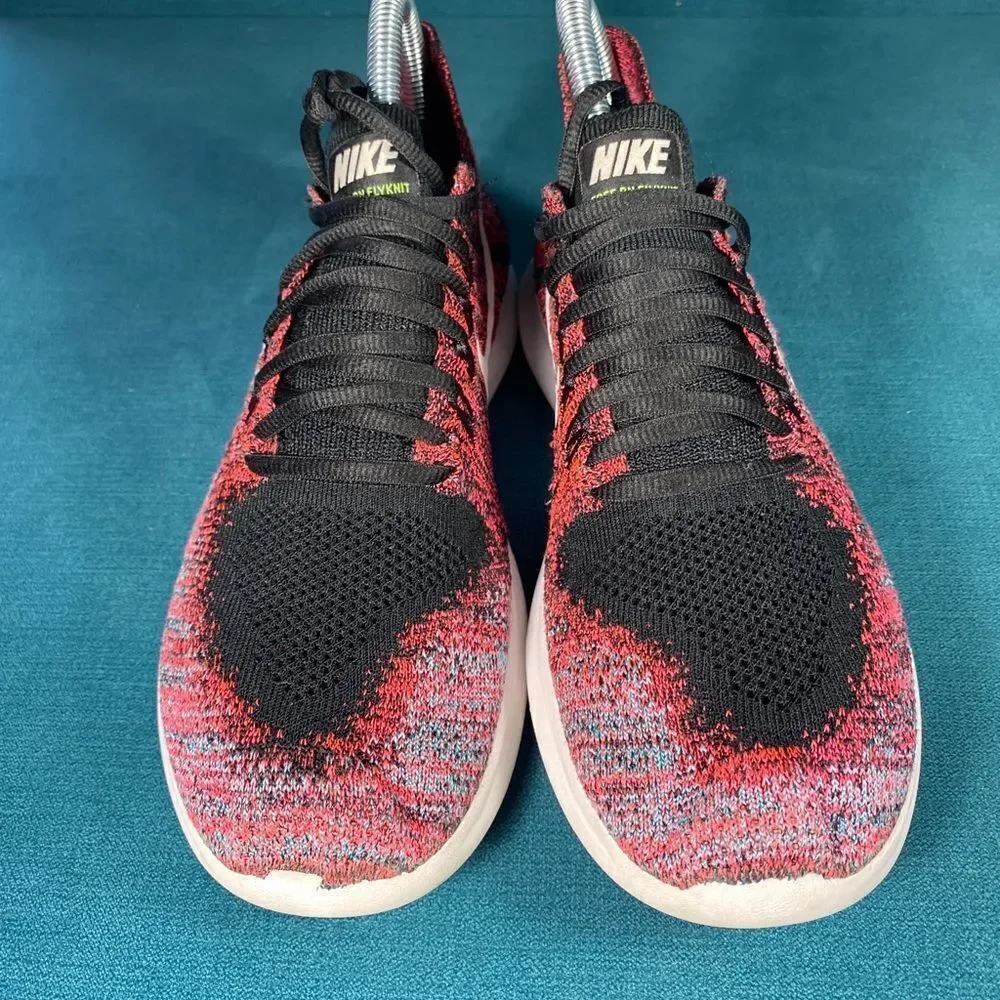 Size 7.5 - Women’s Nike Free Run Flyknit multicolor shoes